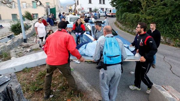 Several people were injured in the 6.2 magnitude earthquake