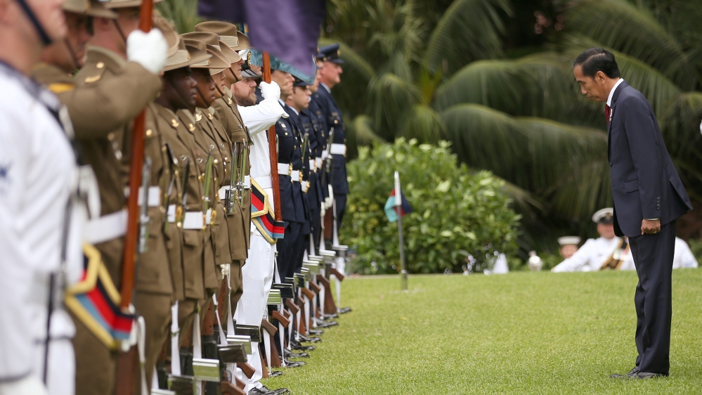 Widodo said he was confident that a free trade deal would be finalised this year