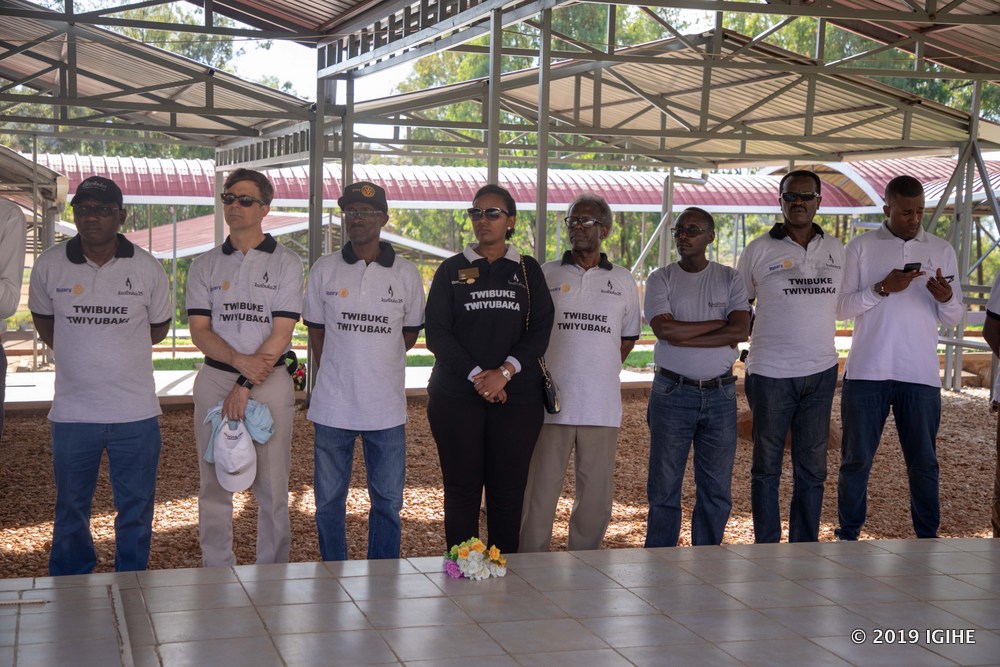 Members of Rotary Club International District visit Nyanza genocide memorial IN Kicukiro