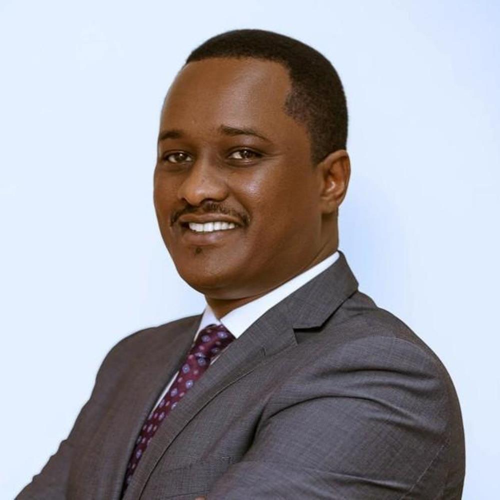 Faustin Rukundo Byishimo, the Managing Director of Access Bank Rwanda.