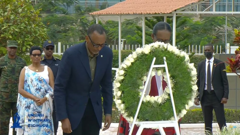 President Paul Kagame and First Lady Jeannette Kagame have paid homage to national heroes as Rwanda marked the 29th National Heroes Day.