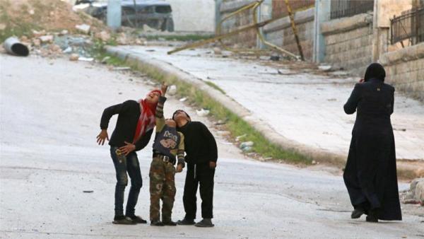Troops launched a renewed assault on east Aleppo on November 15
