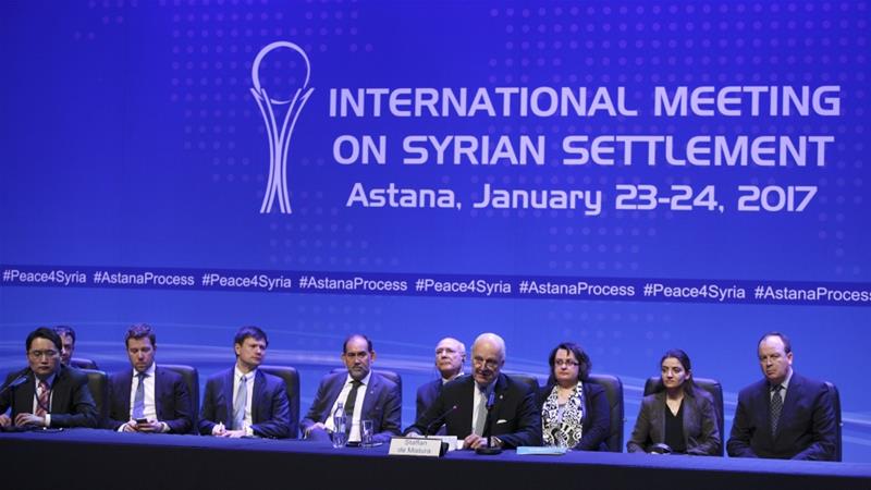Delegations of the Damascus government and the rebels attended the previous round of talks in Astana but refused to negotiate directly