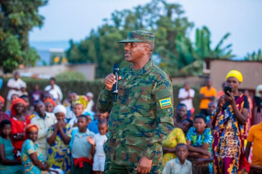 Lt col Augustin Ngamije, the Commander of Reserve Force in Nyarugenge District also attended the event.