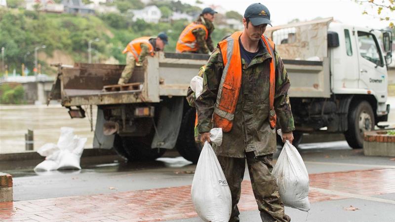 Rains from Cook came on top of the heavy rain of last week as a result of Cyclone Debbie
