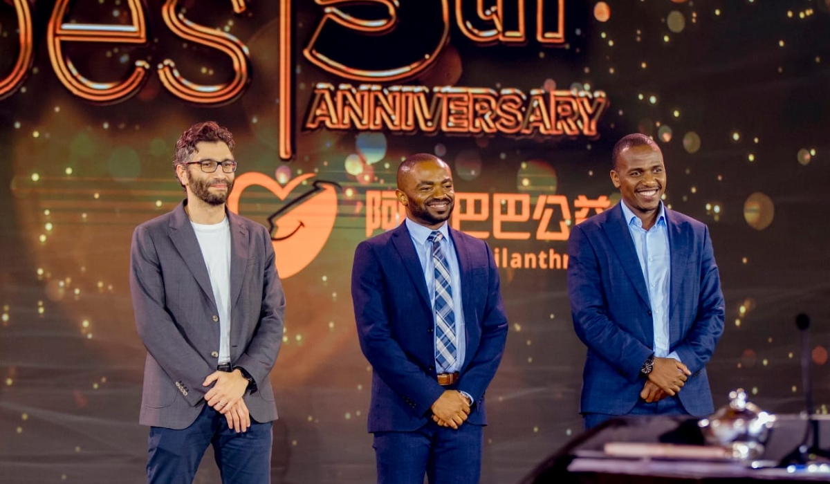 The three entrepreneurs from Egypt, Kenya, and Nigeria who emerged as the top winners of the 2023 ABH's grant.