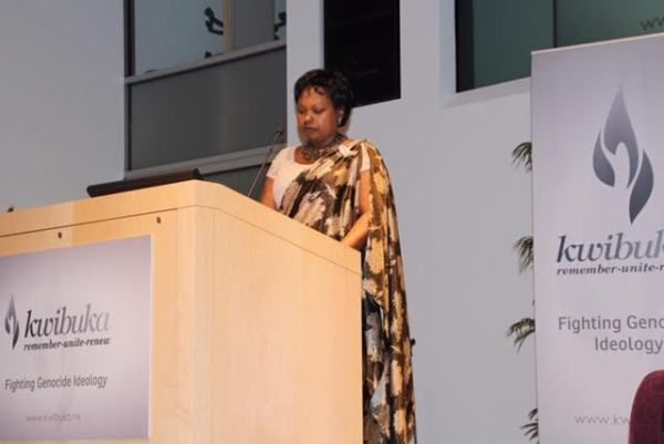 Rwandan ambassador in US,Mathilde Mukantabana