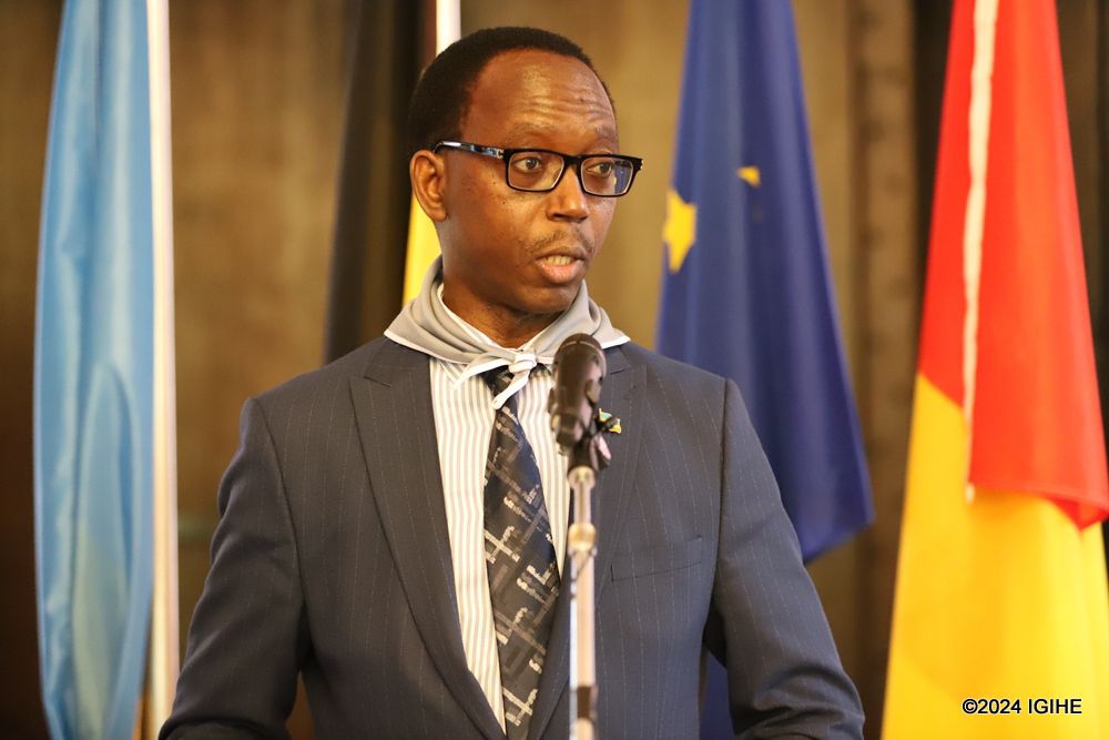 André Bucyana, Chargé d'Affaires a.i. of Rwandan Embassy in Belgium