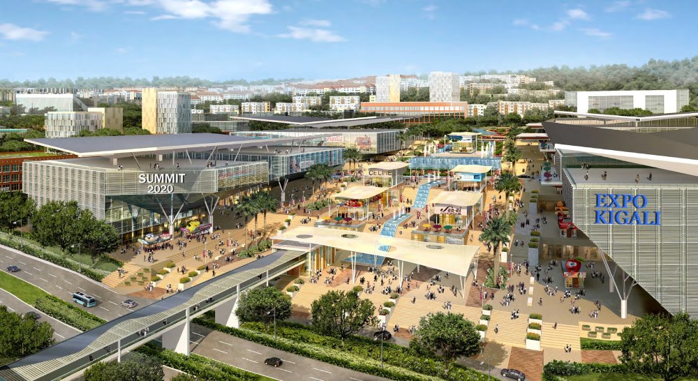 In Gikondo, the exhibition and trade fair area will be purposefully designed.