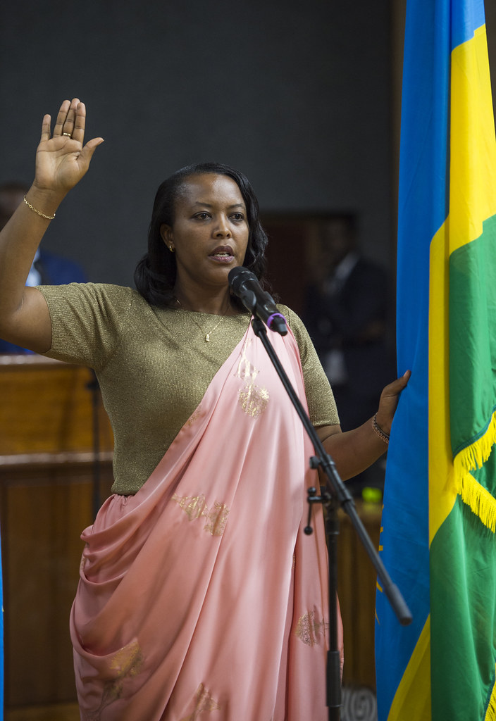 Esperance Nyirasafari is the former Sports and Culture Minister