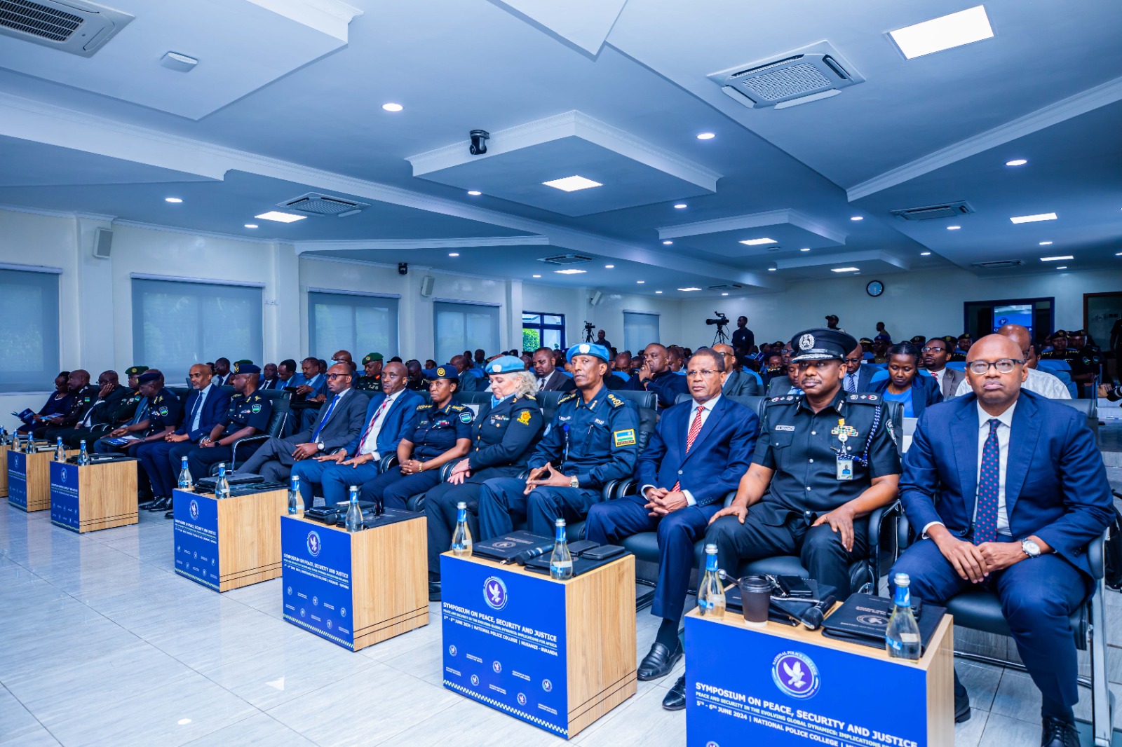 The symposium brought together senior government officials, heads of UN peacekeeping missions, researchers, scholars and academia to reflect on addressing challenges affecting “peace and security in the evolving global dynamics implications for Africa.”