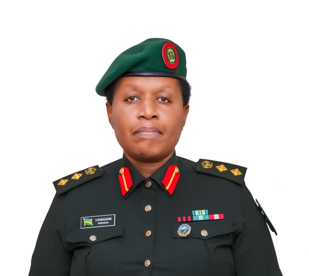 Col Seraphine Nyirasafarihas been approved as the Director of Civil-Military Cooperation.