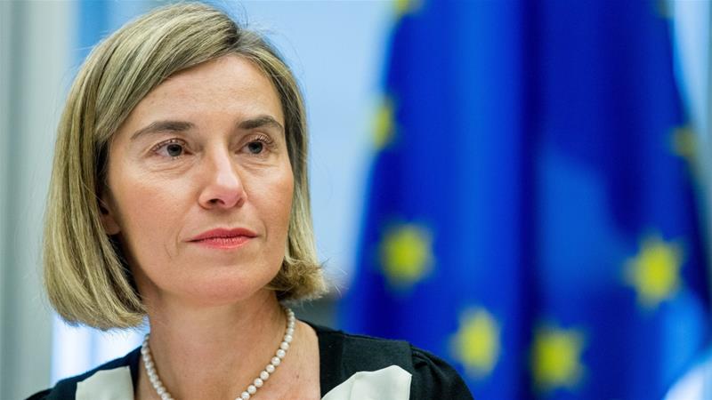 Federica Mogherini, EU foreign policy chief, decried the expansion of settlements as a threat to the two-state solution