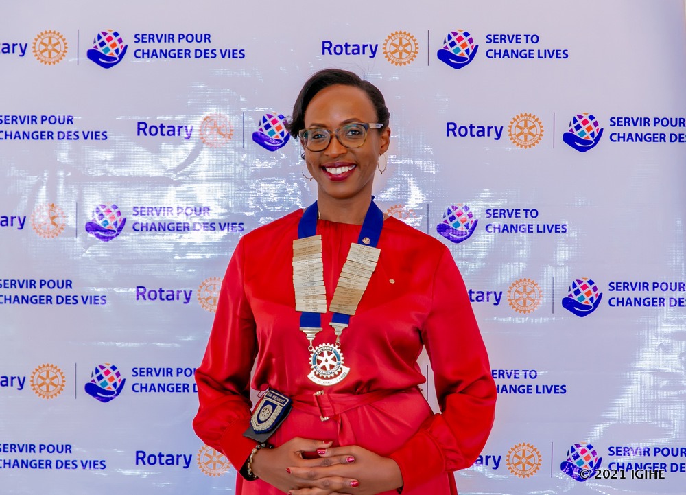 Karema Carole was recently appointed the President of Rotary Club Kigali-Doyen. 