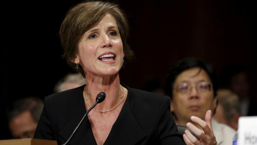 Yates, an Obama appointee, was serving in an acting capacity