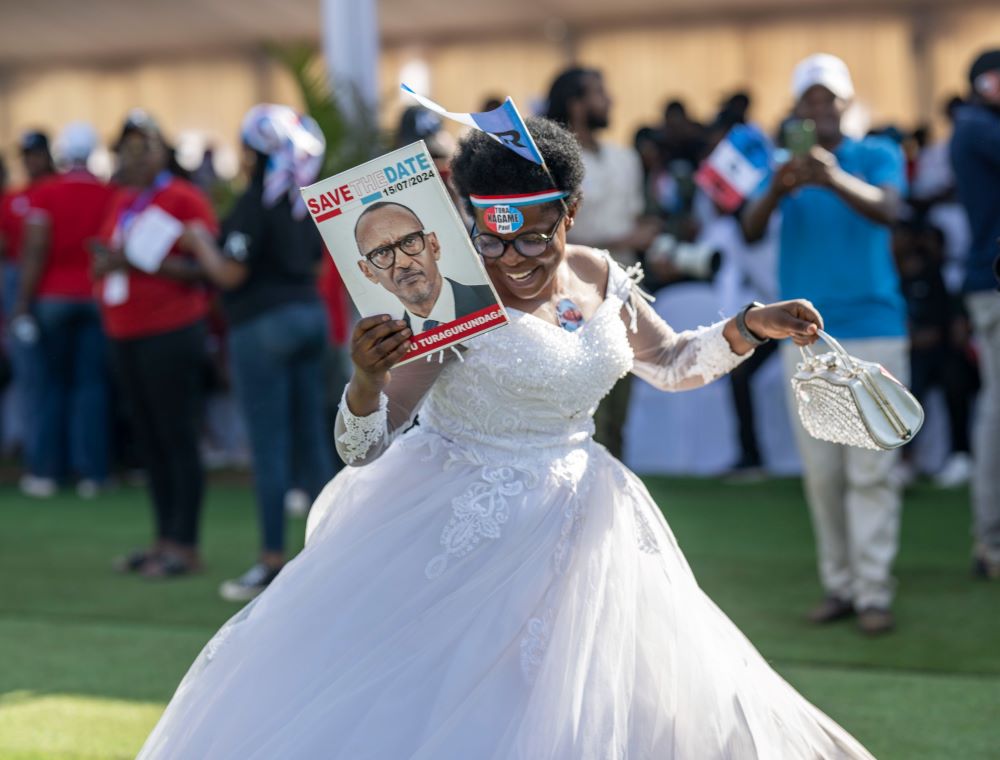 The presidential election in Rwanda is a time for celebration.