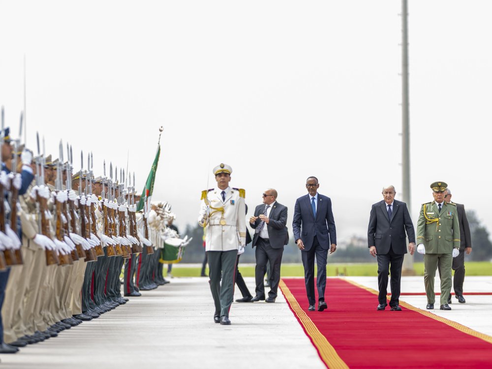 In June, President Kagame visited Algeria at the invitation of President Abdelmadjid Tebboune.