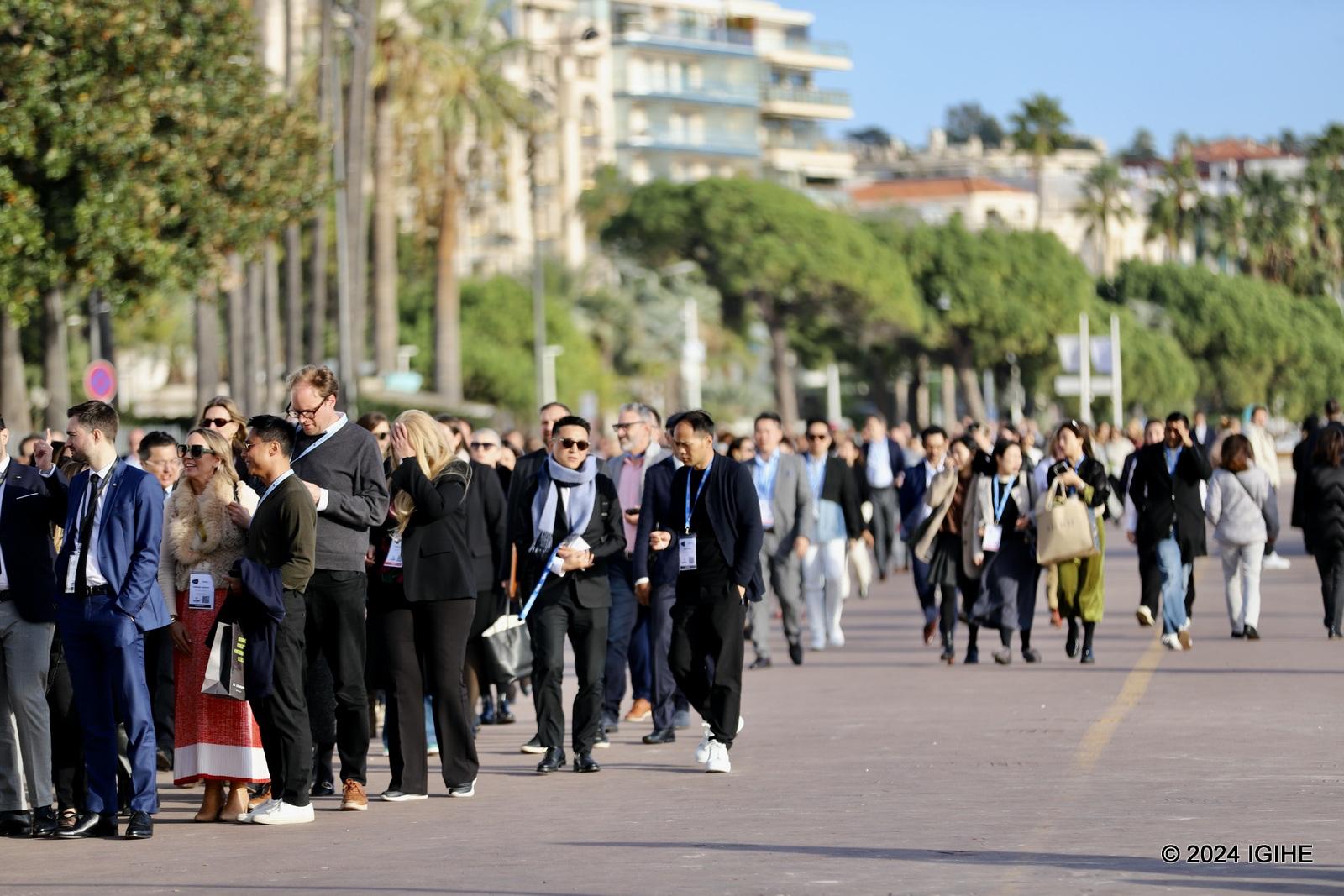 The bustling crowd at the ILTM venue is a testament to the event's exceptional attendance.