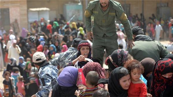 Thousands of civilians have fled Mosul since ISIL took over the city
