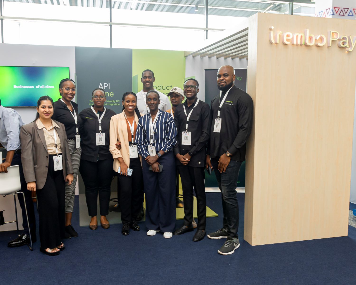 At IremboPay booth, entrepreneurs learned how IremboPay provides automated reconciliations, real-time reporting, and multi-channel payment capabilities to help them operate more efficiently.