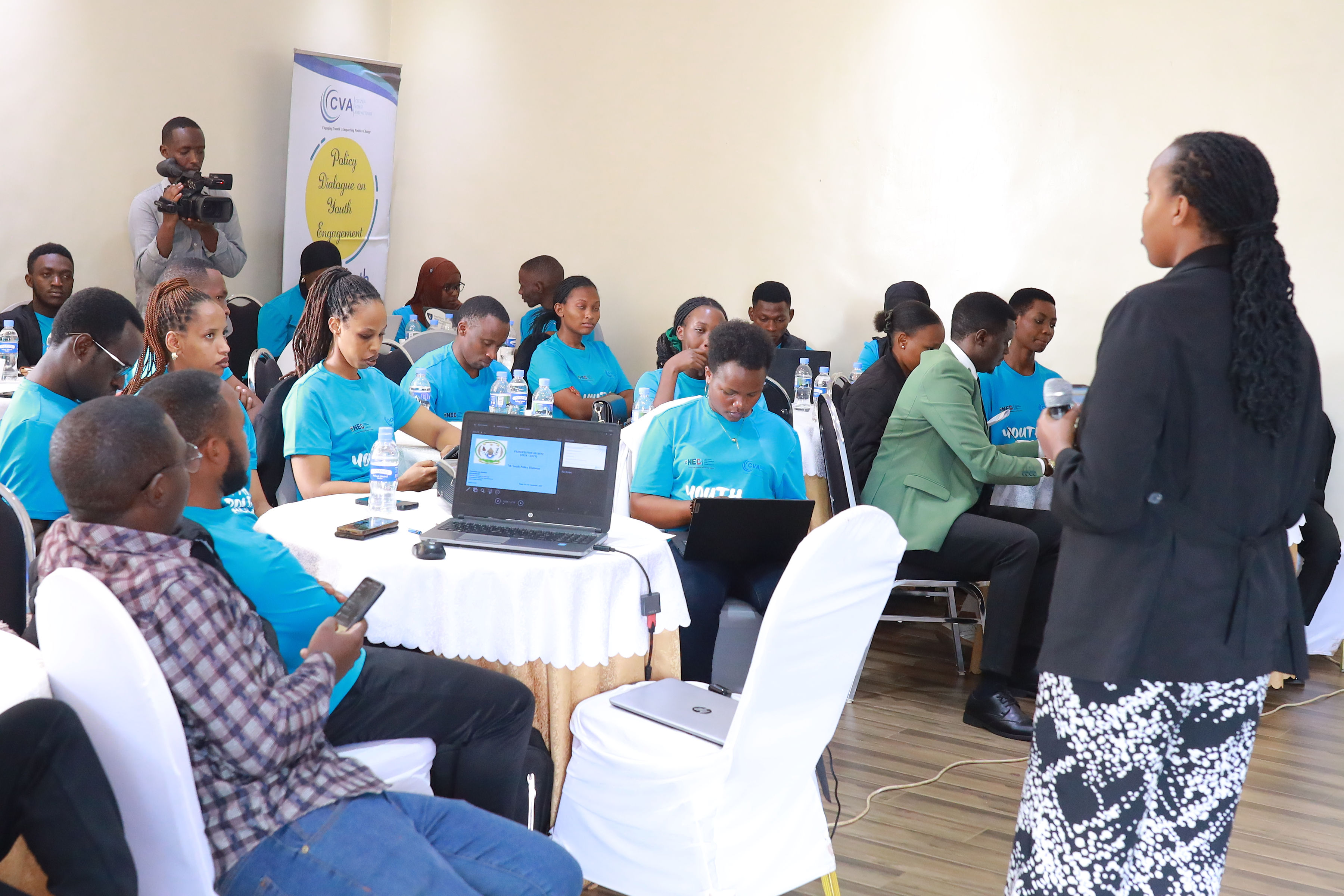 The dialogue also focused on the significance of youth participation in shaping Rwanda’s future.