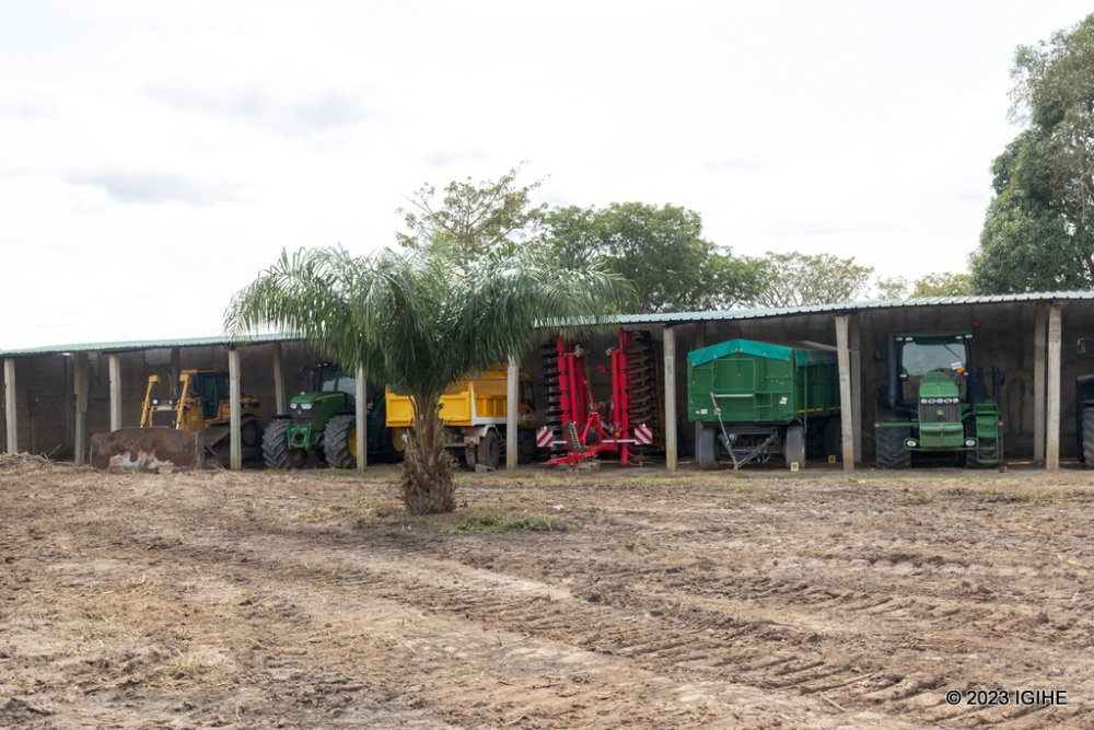 Nsengiyumva has bought modern machines to be used in his agriculture ventures.