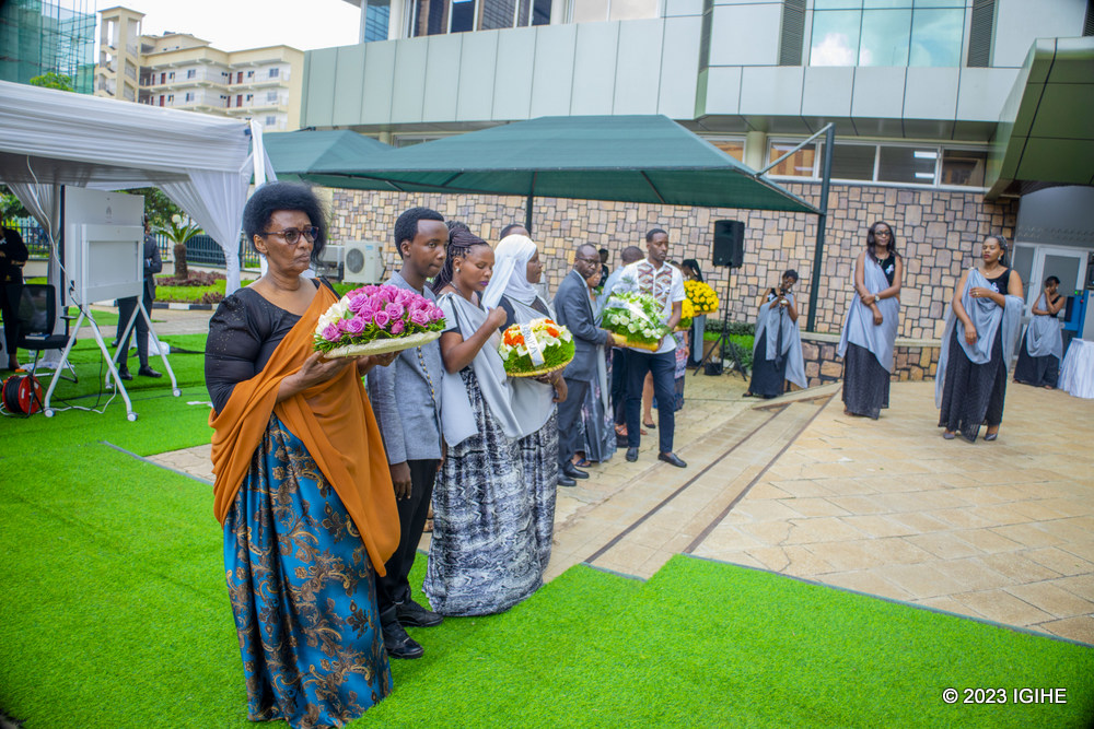Relatives of former slain victims were also present at the event. 