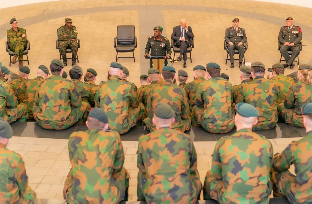 The RDF Spokesperson, Col Ronald Rwivanga commended the strong partnership between the Kingdom of the Netherlands and the Republic of Rwanda in different areas. 