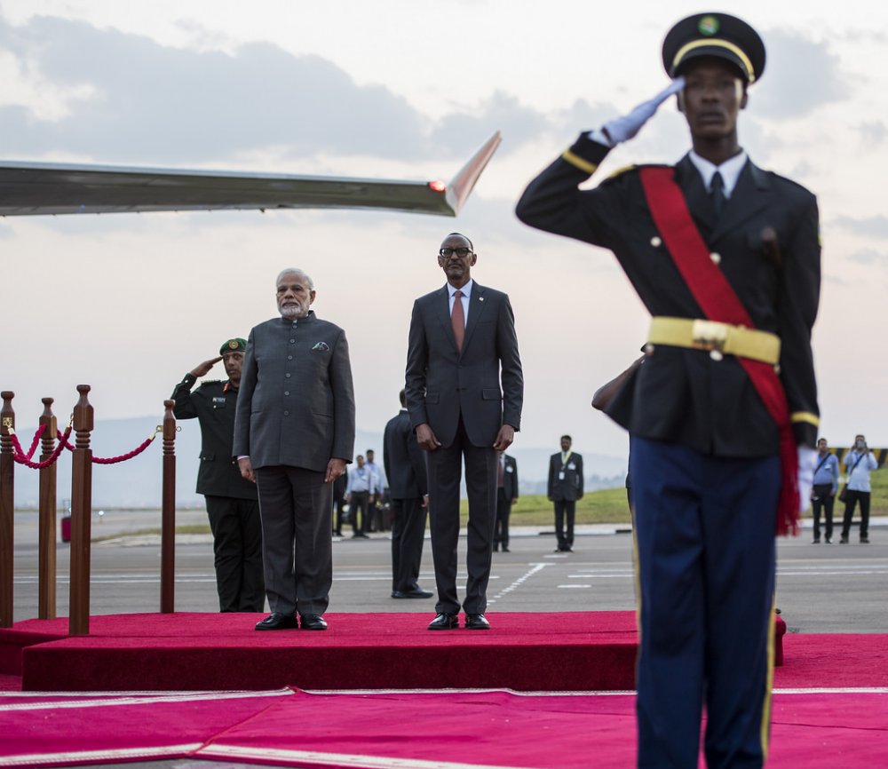 Last year Narendra Modi has had a historical visit to Rwanda