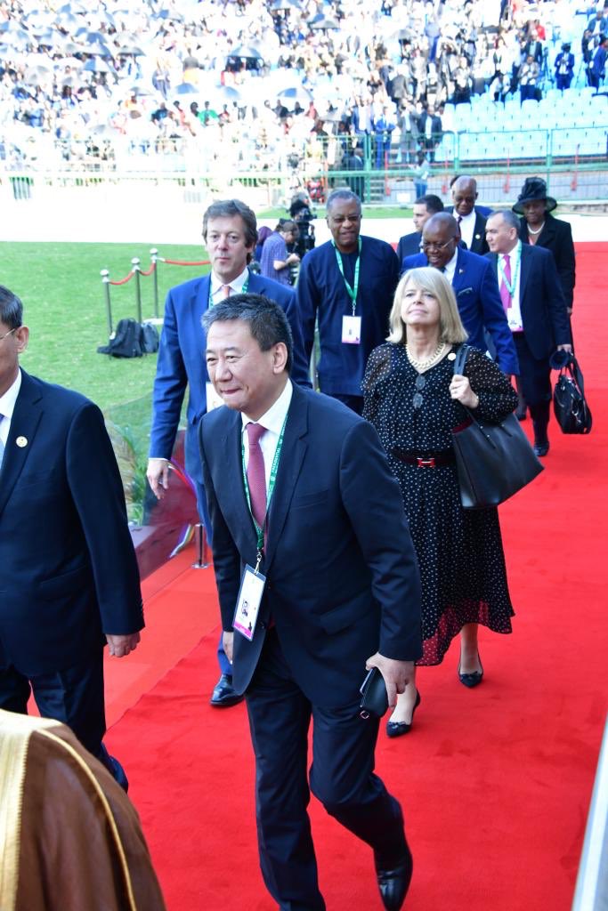 Different heads of states attended the swearing-in ceremony of Cyril Ramaphosa