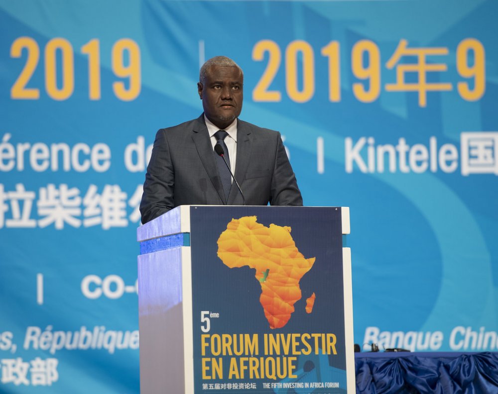 Chairperson of the African Union Commission,Moussa Faki Mahamat