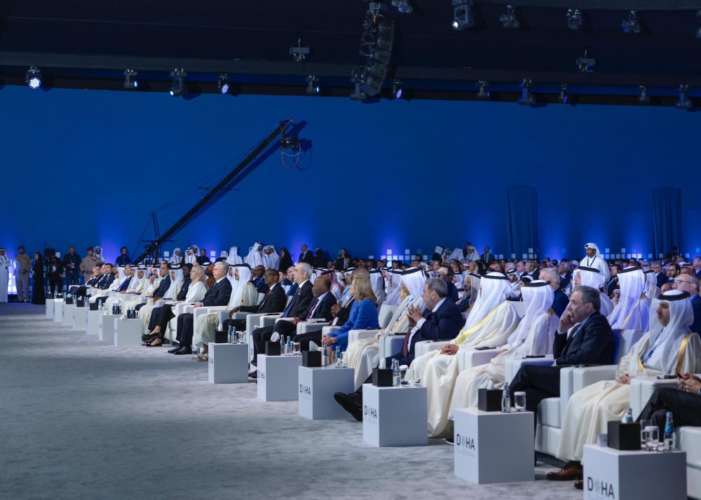 Doha Forum promotes the interchange of ideas and discourse towards policymaking and action-oriented recommendations.