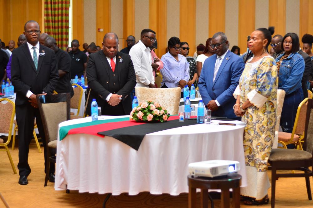 The commemoration was hosted by the Rwandan High Commission in Zambia.