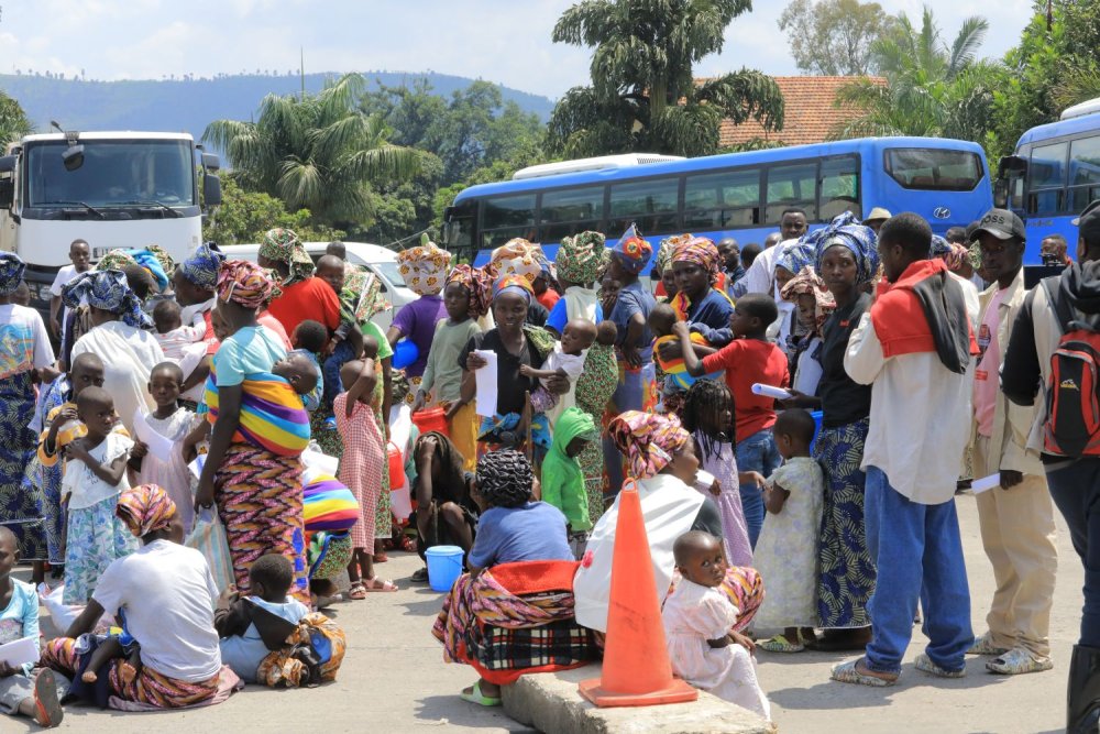 These returnees had been living in a temporary camp in Goma after fleeing from various regions of eastern DRC, where they had been  held captive.