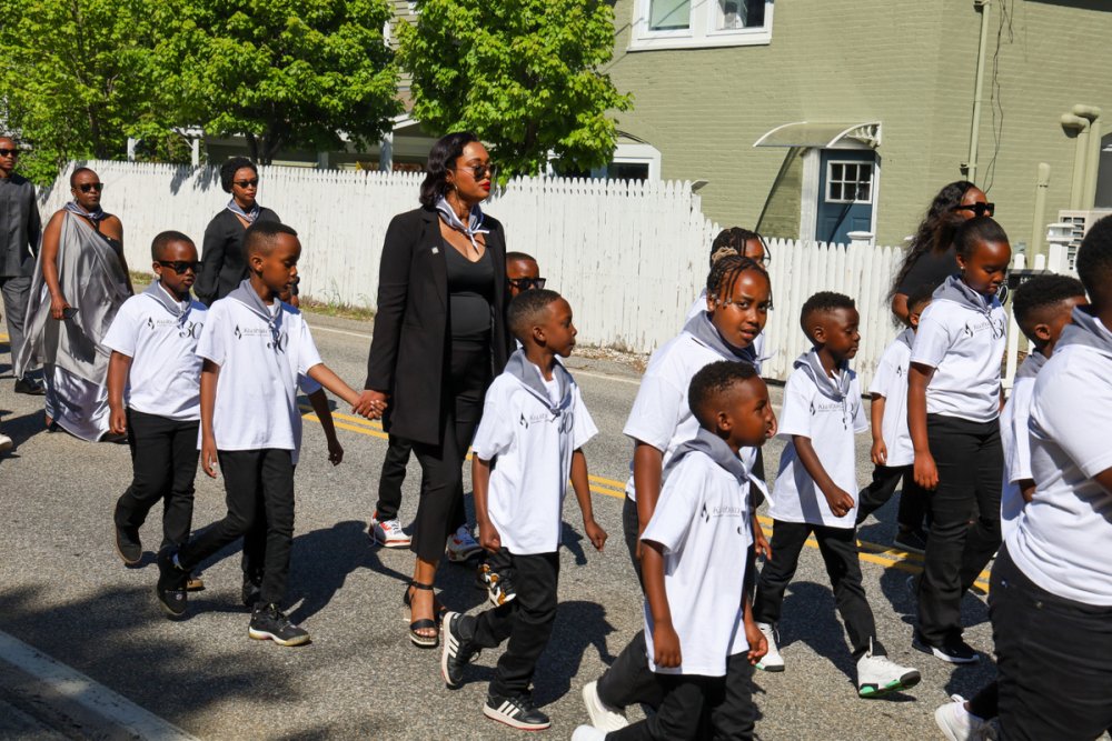 Children also attended this event 