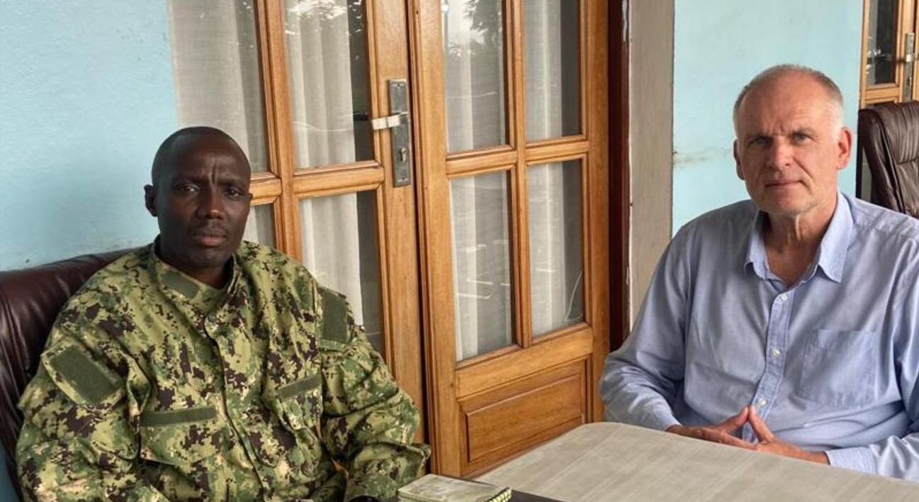 General Sultani Makenga during a rare interview with Belgian researcher Alain Destexhe.