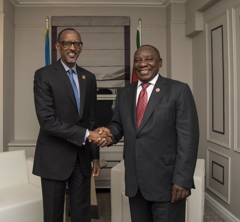 The President of South Africa, Cyril Ramaphosa has said that his country continues to learn from Rwanda in the areas of easing business and maintaining cleanliness