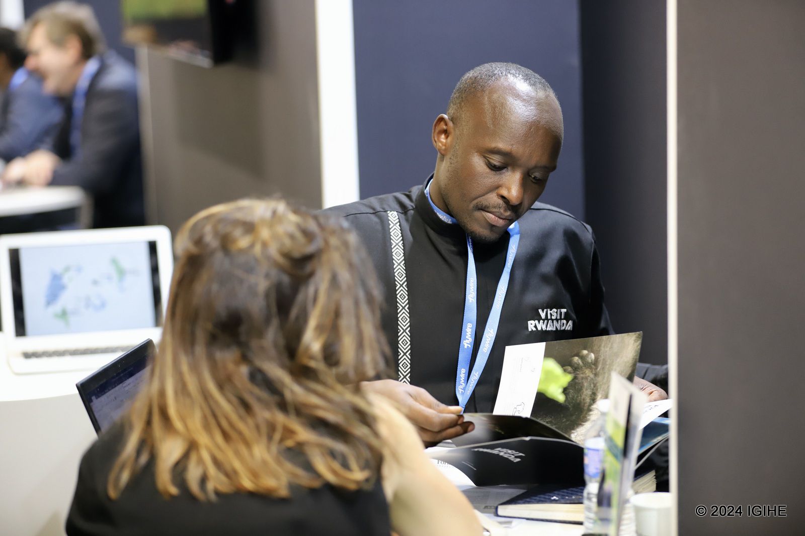 Lambert Hategekimana from Rwanda Eco Company and Safaris emphasized the value of the ILTM for both networking and showcasing Rwanda’s attractions.