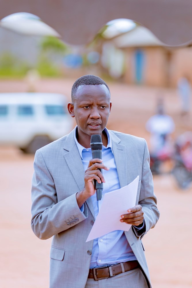 Mr. Kimenyi Valens - Director Financial Sector Development at BNR was the guest of honour.