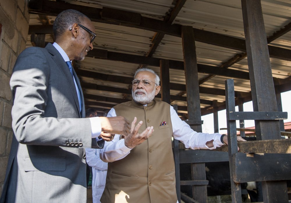 “India is honoured to support your efforts, not only for fighting the pandemic but also for advancing Rwanda’s impressive development story,” PM Modi said