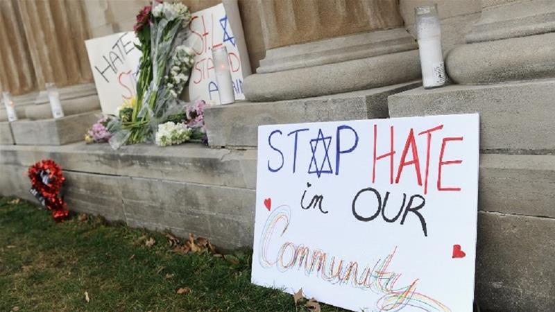 The latest wave of threats came shortly after two Jewish cemeteries were vandalised