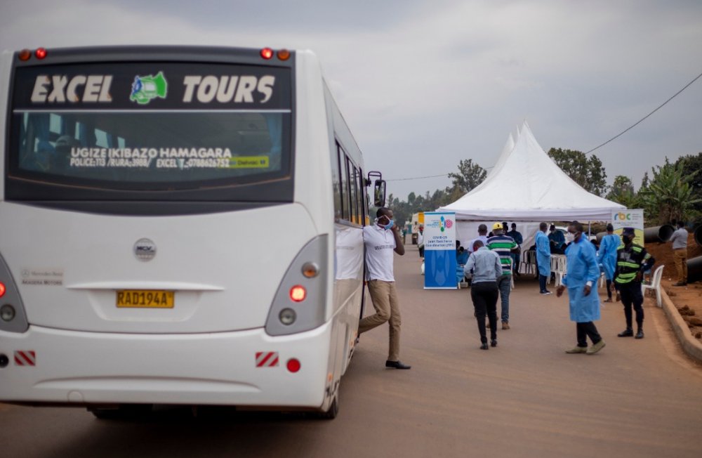 Health authorities have decided to examine at least 5,000 people who are entering or exiting the City of Kigali