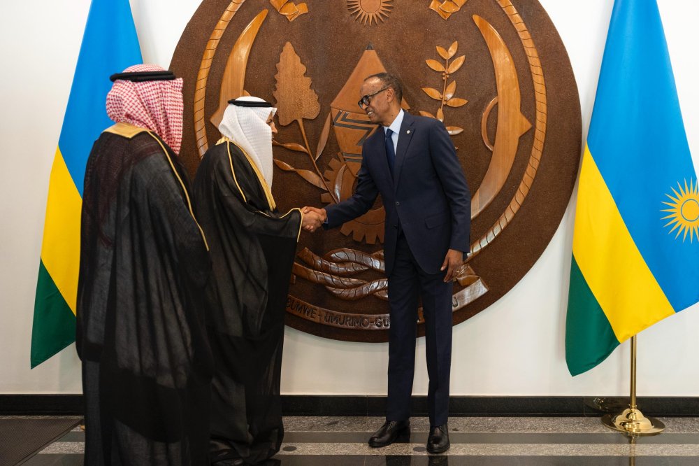 President Paul Kagame received the delegation on February 13.