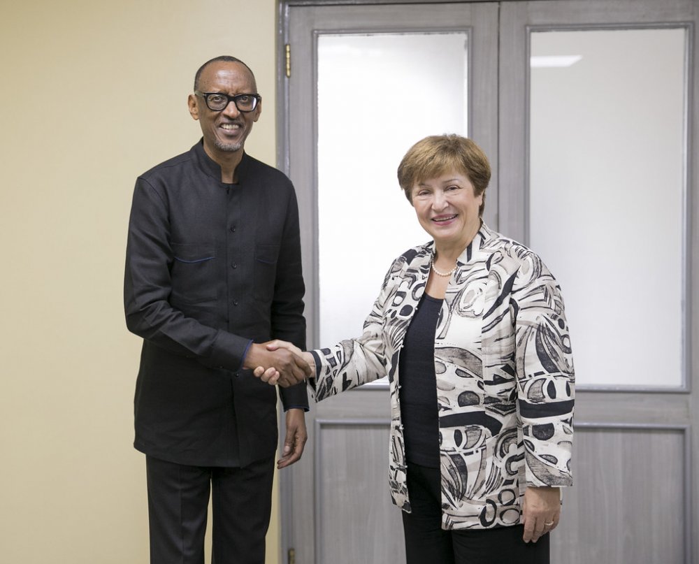 President Paul Kagame has said that he and Rwanda support Kristalina Georgieva 