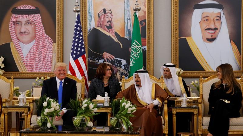 Trump will meet with more than 50 Arab and Muslim leaders on Sunday to discuss the battle against "terrorism"