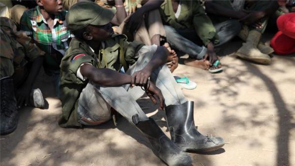 UNICEF says 15,000 child soldiers have fought in the two-year civil war