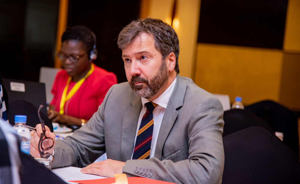 Sven Ulrich Renner, from the Extractives Global Programmatic Support (EGPS) at the World Bank Group was attended the Workshop