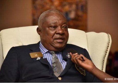Martin Balikwisha Nyonyo, the governor of Rotary Club District 9150 in Central Africa