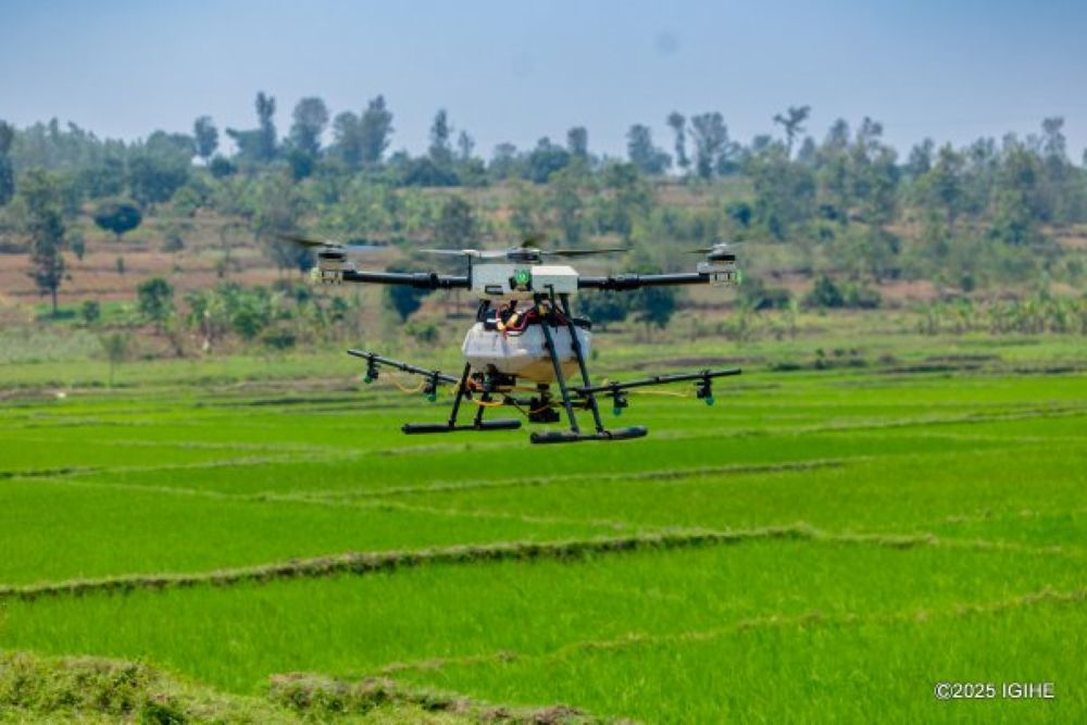The system generates precise heat maps, allowing drones to apply biological larvicides only where needed.