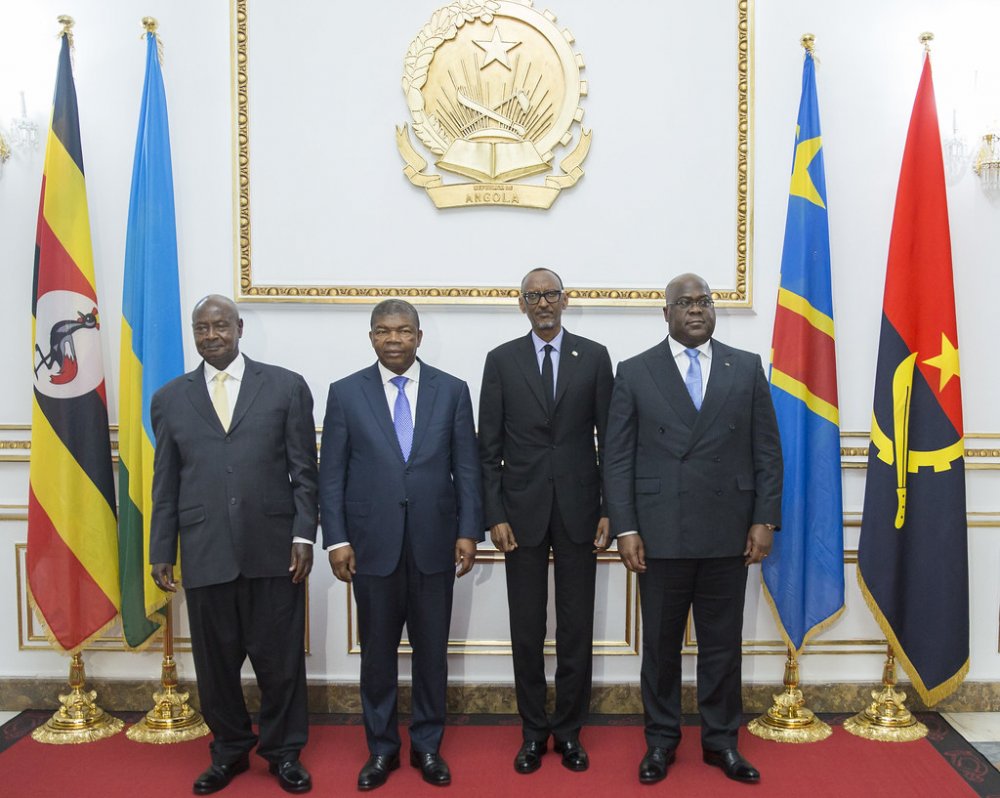 The heads of state of Angola, Burundi, the DRC, Rwanda, and Uganda are set to interact in a virtual meeting to discuss security issues in the region 